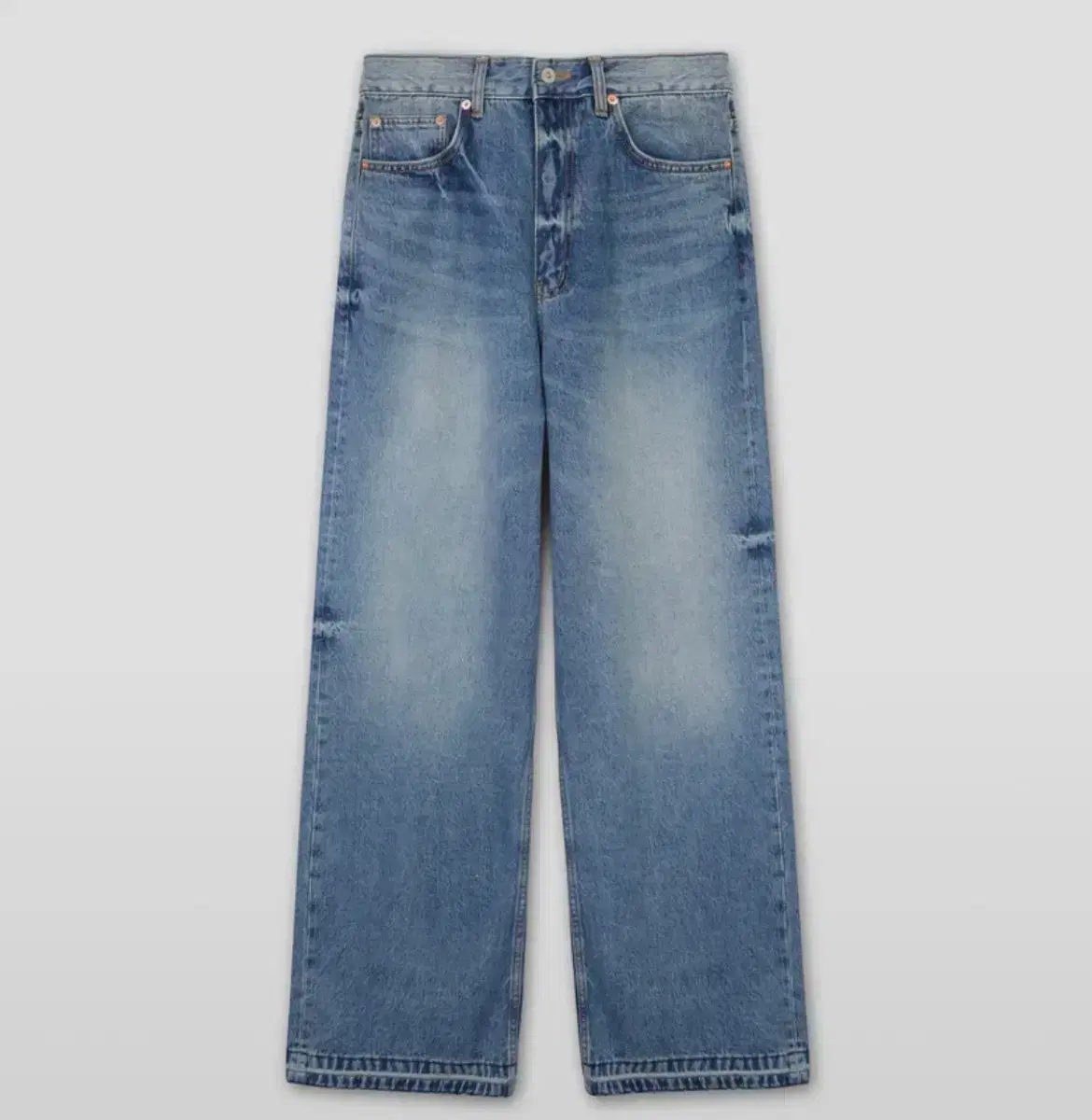 타일레 WIDE-LEG CORE WASH DENIM PANTS MID B