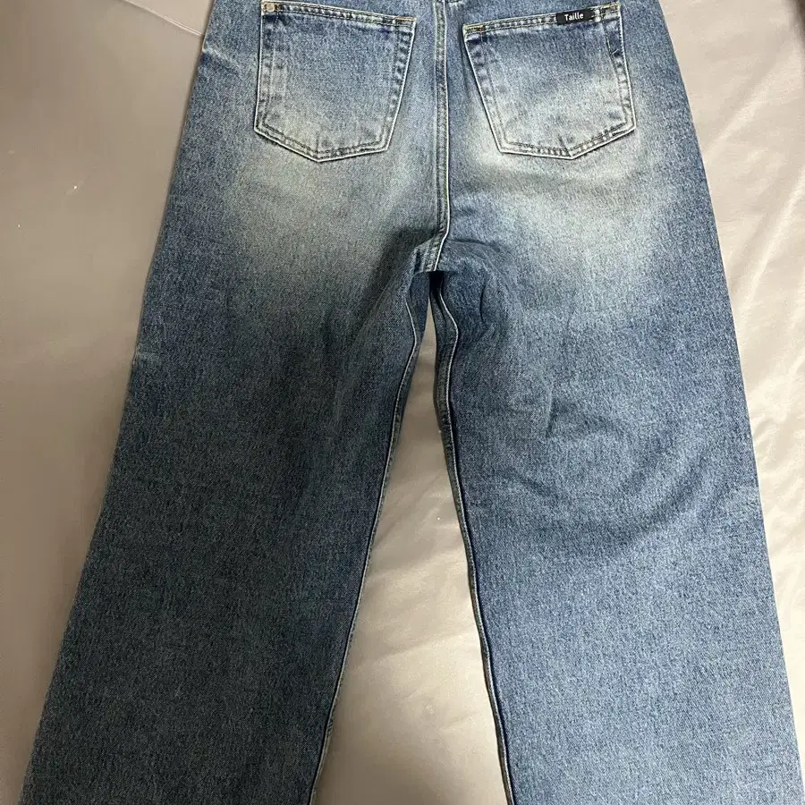 타일레 WIDE-LEG CORE WASH DENIM PANTS MID B