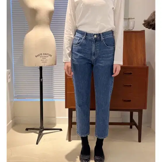 마벨비 crop denim pants 0사이즈