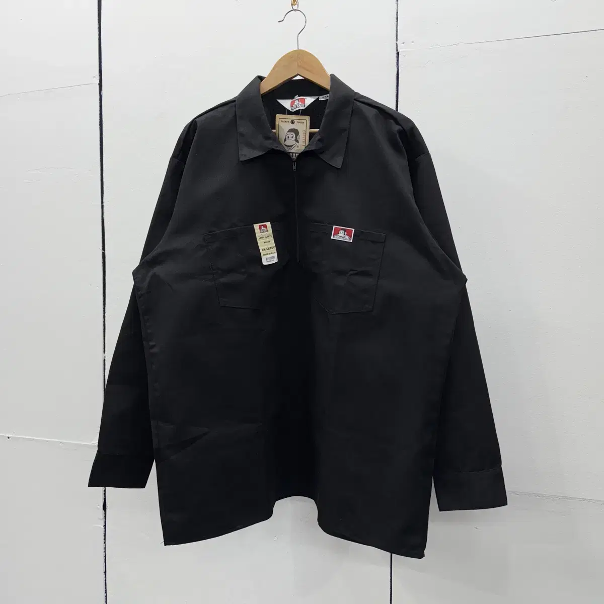 [2XL] 밴데이비스 반집업 워크 셔츠 made in USA