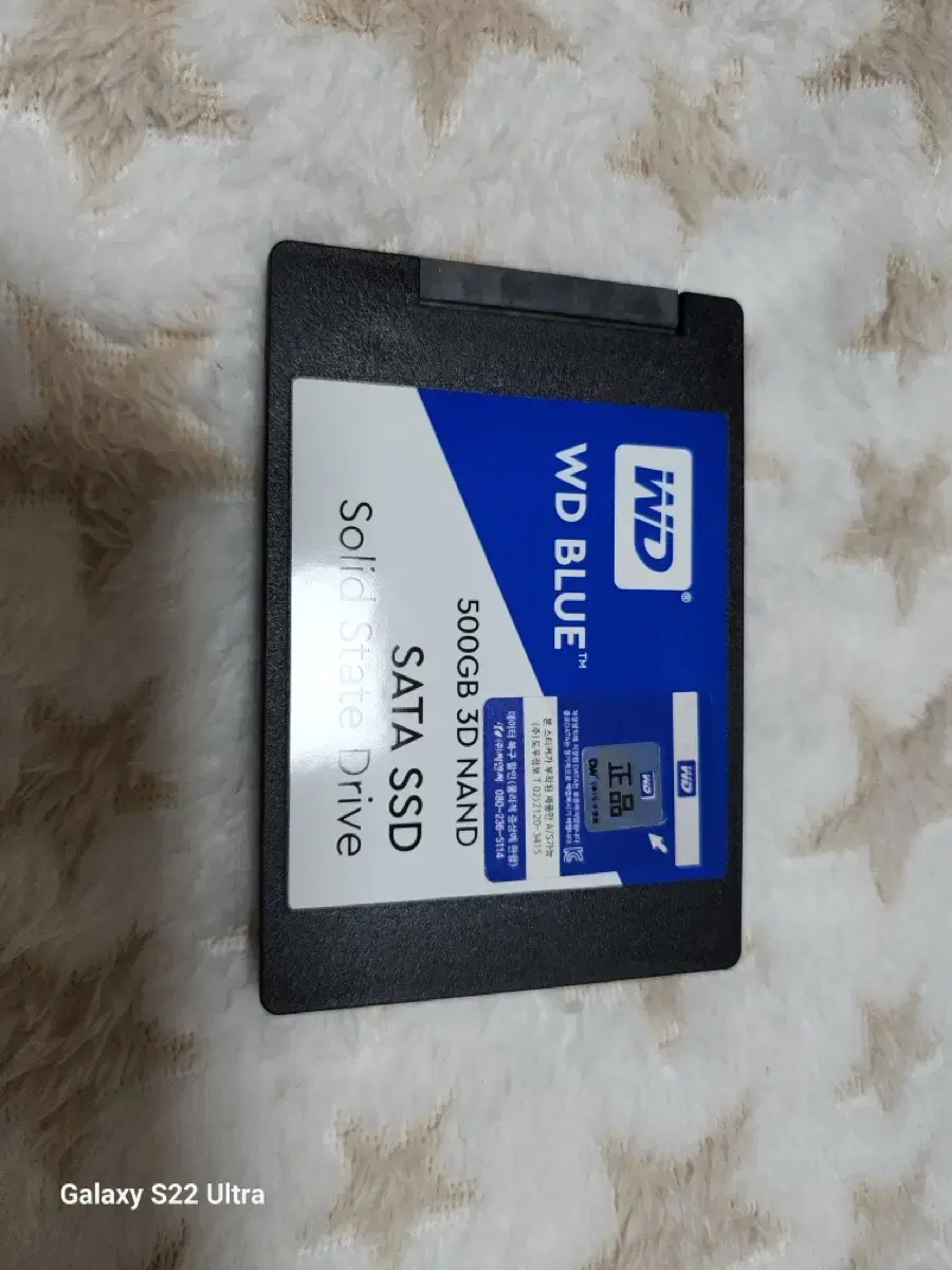 SSD 500GB WD제품 포멧완료 35000원