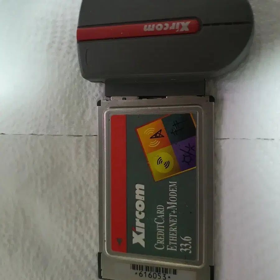 PC박물관용 노트북박물관용 유물. Xircom Pcmcia 랜카드