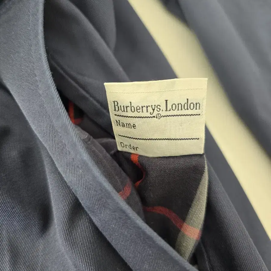 정품 버버리 BURBERRY 싱글 트렌치코트