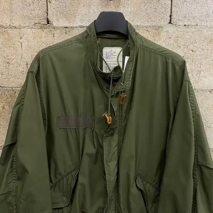 80s U.S Army OG M-65 피쉬테일 파카