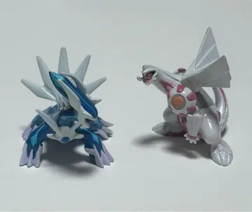 포켓몬 몬콜레 배틀 장면 디아르가 파르키아 피규어 배틀