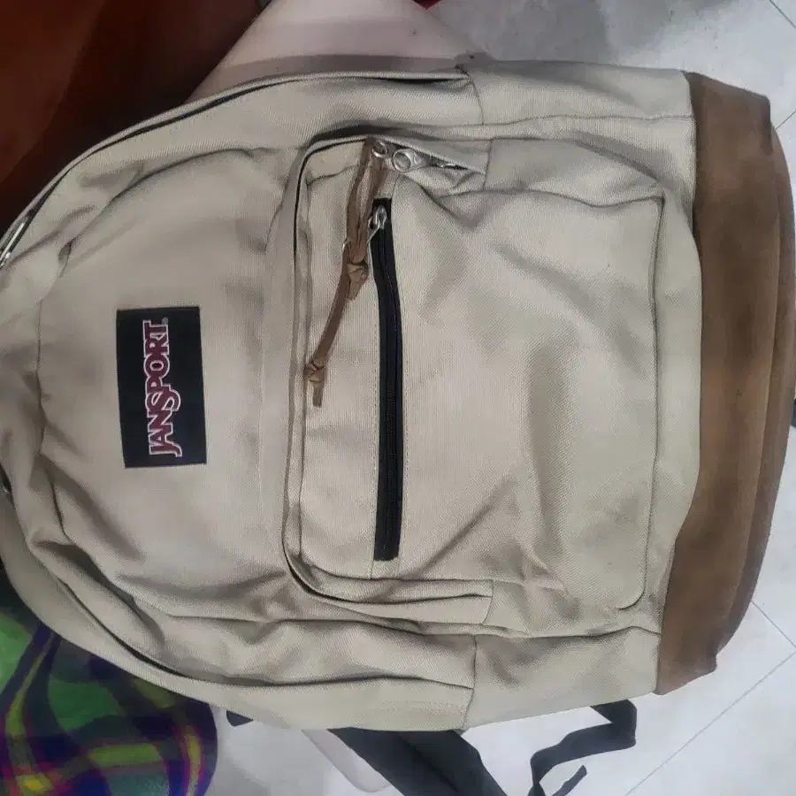 잔스포츠 JANSPORT 백팩 베이지 가방