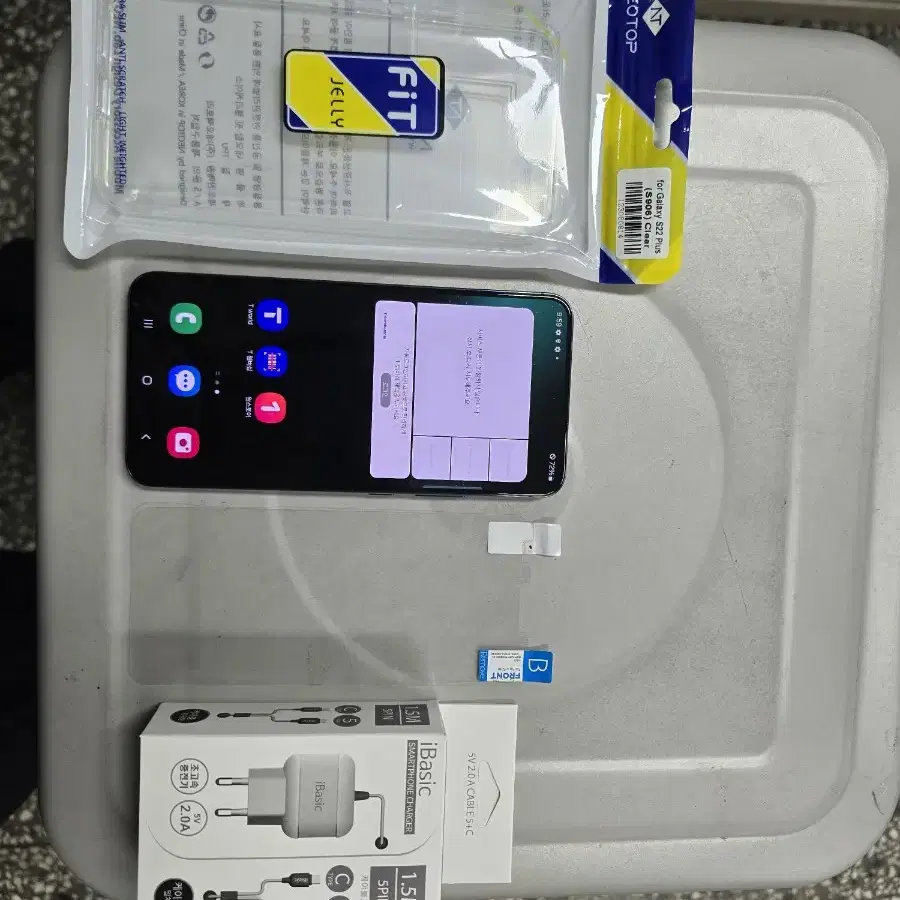 SK S22+(S906) 256G 그린색상 공기계 팝니다