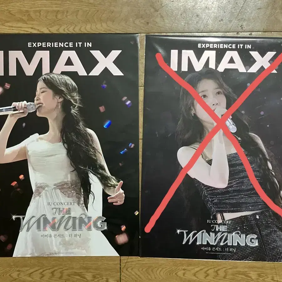 아이유 콘서트 더 위닝 IMAX 특전 포스터 (급전)