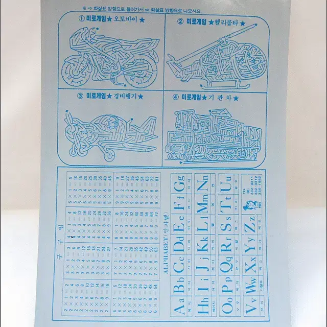 1990년 기동전사 Z 칸담 플라스틱 책받침 - 24