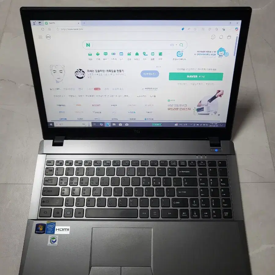 삼보/i7 4700MQ/SSD256/GT740/화질굿/최저가