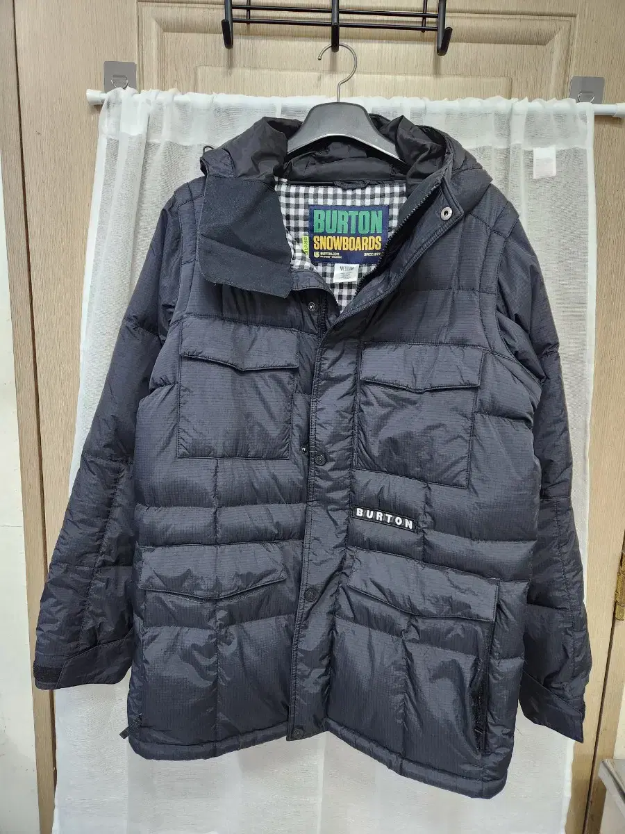 BURTON 남성 덕다운패딩 스키복 M