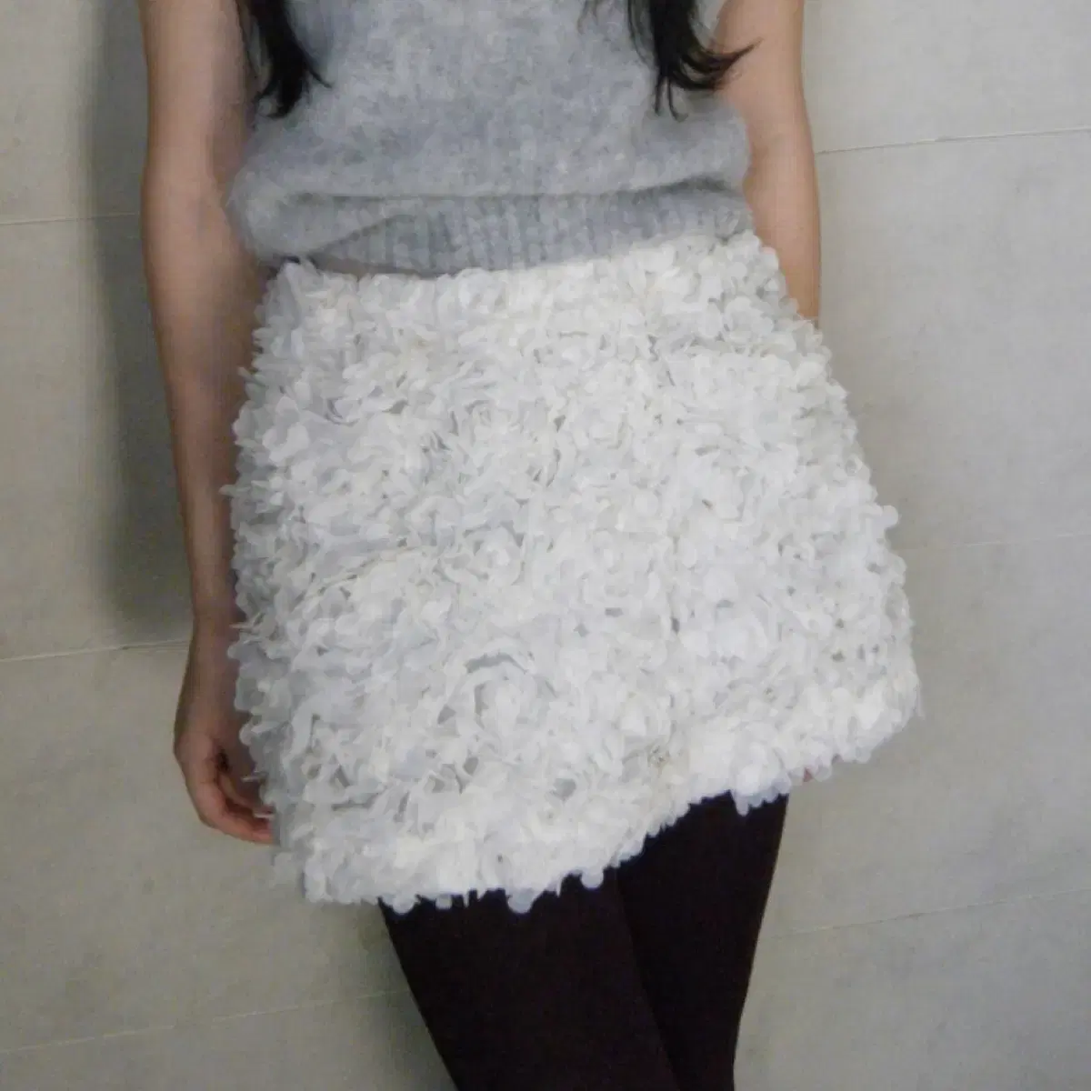 (새상품) Seer 씨어 floral mini skirt