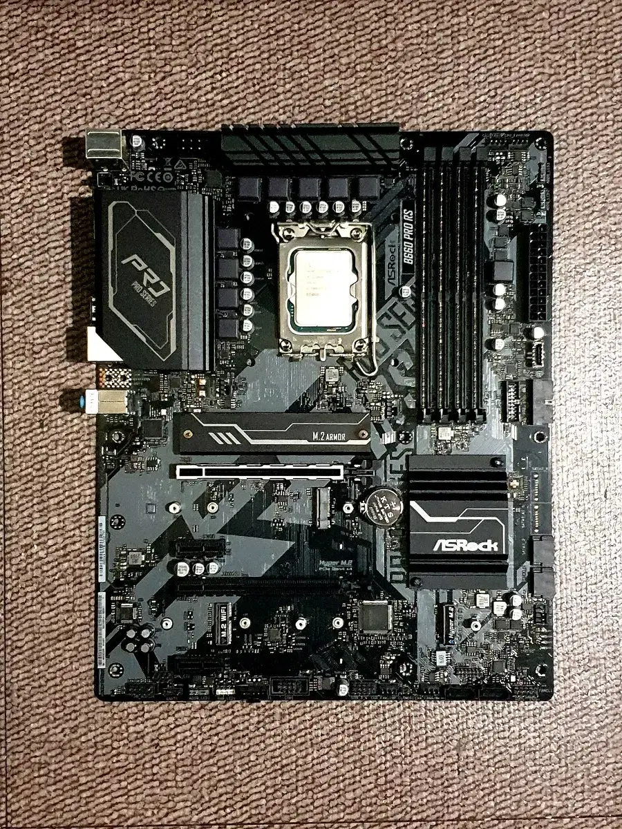 ASROCK B660 PRO RS D4 인텔 고급형 메인보드