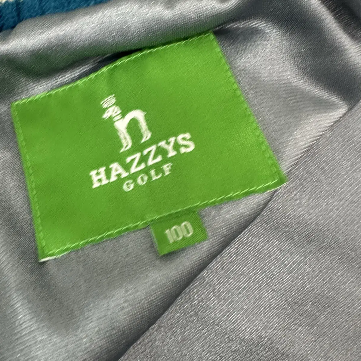 HAZZYS GOLF 헤지스 골프 니트 패딩 100(L)