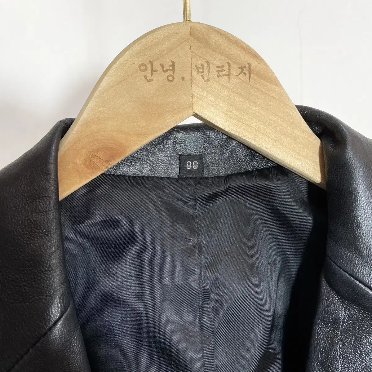 양가죽자켓 Size M/66사이즈 Lamb Leather Jacket