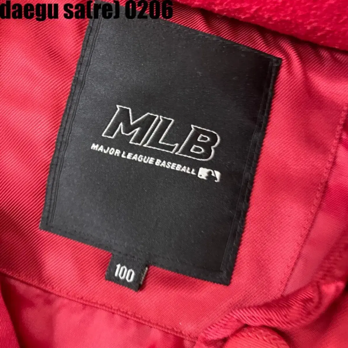 MLB 패딩 100 인디안