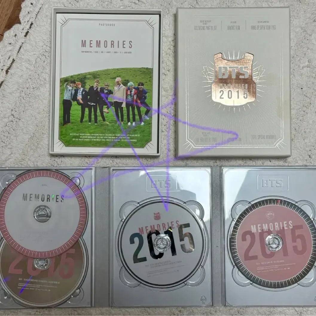 방탄 2015 메모리즈 딥디 bts 2015 memories dvd