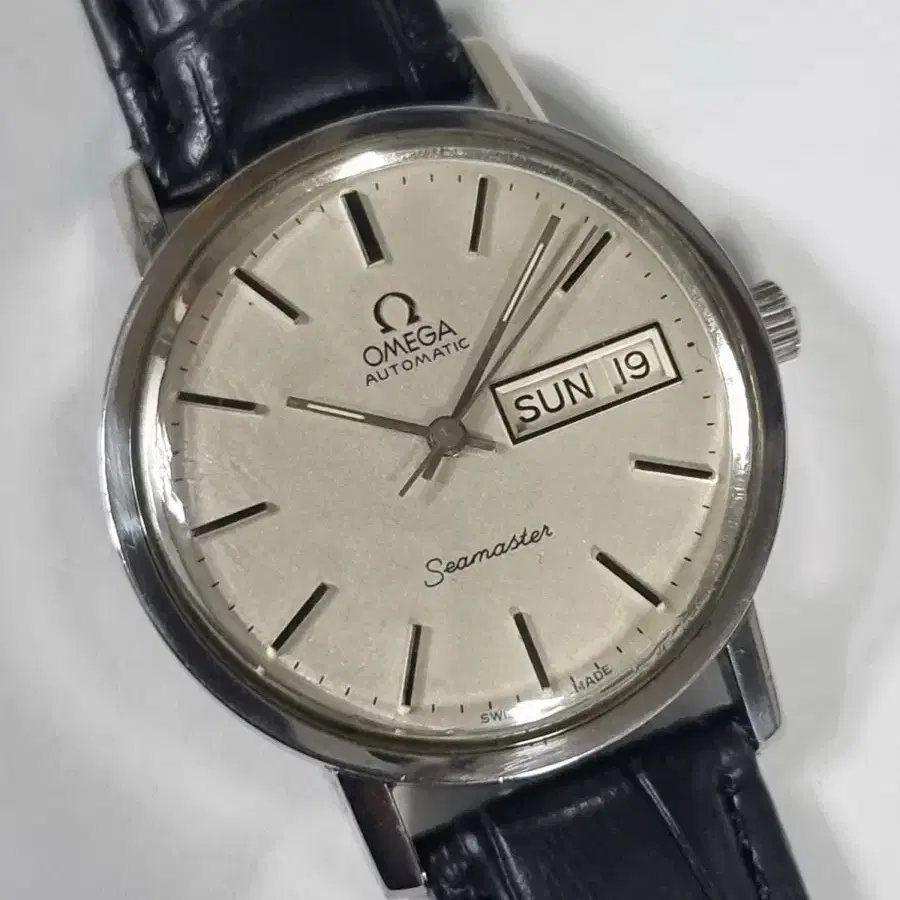 OMEGA 정품 오메가 시계 씨마스터 자동36mm 오버홀 폴리싱 완료