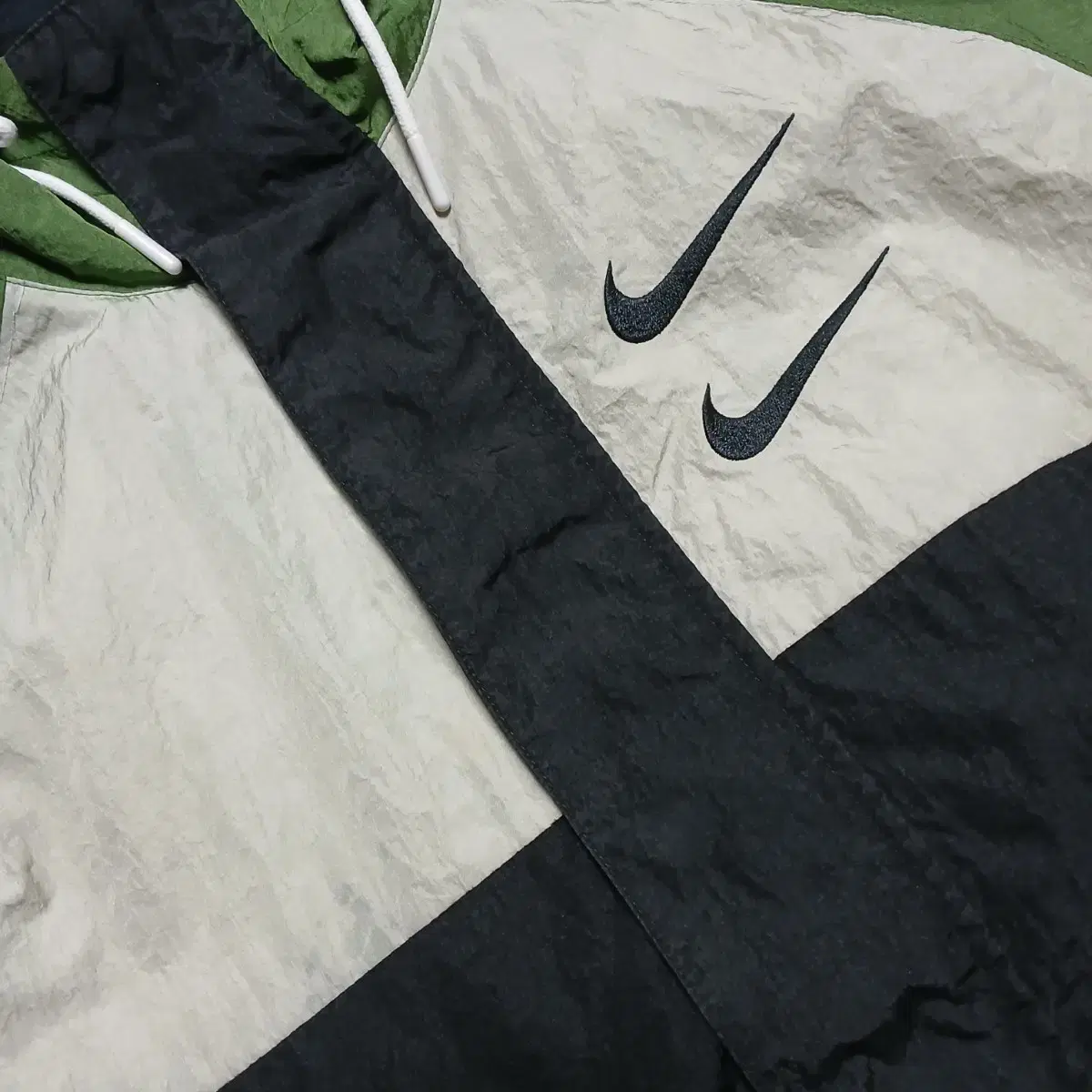 나이키 NIKE 바스락 더블스우시 바람막이 자켓