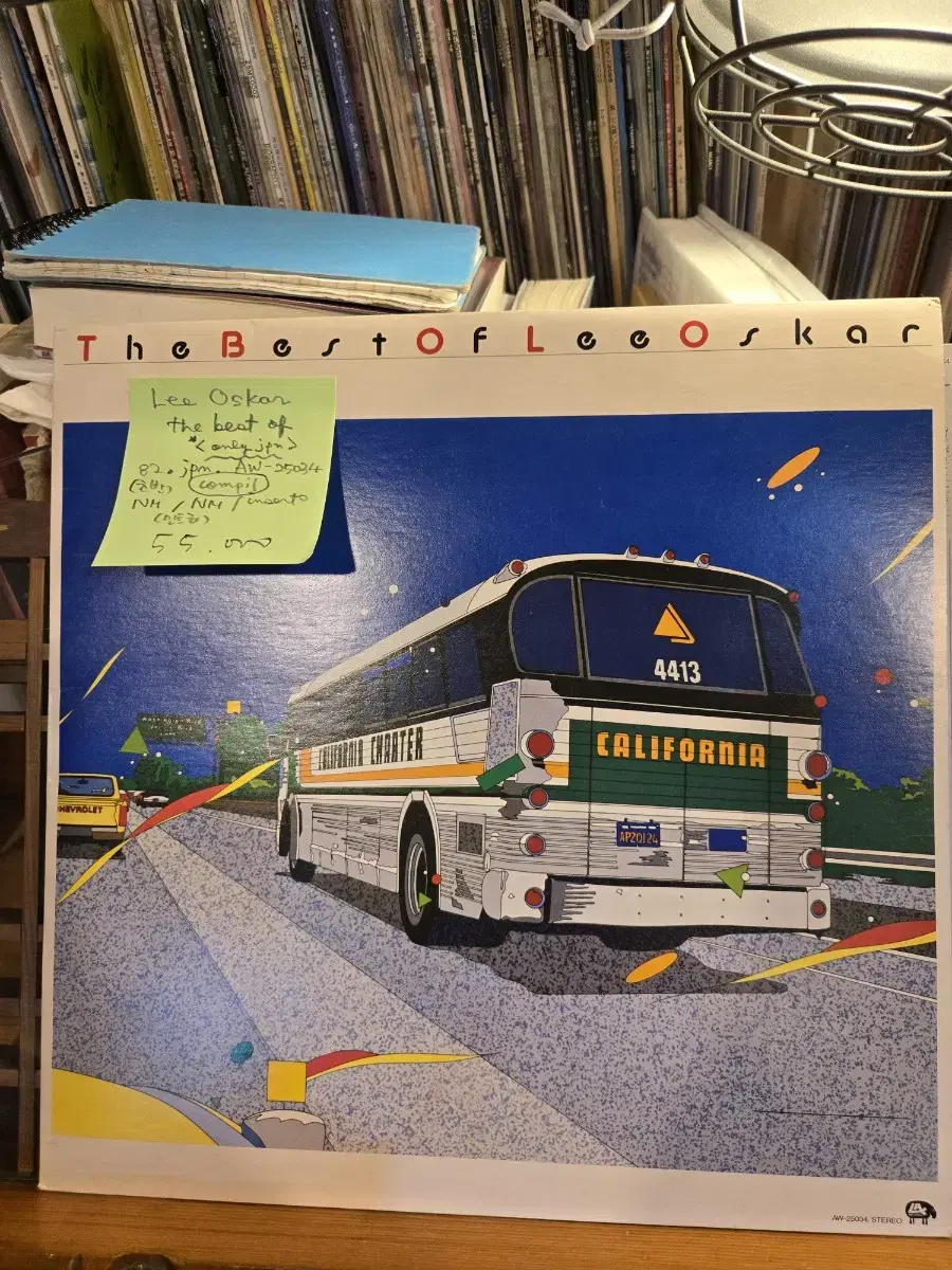 Lee Oskar.the best of.82.jpn.초반.전세계에서 일본