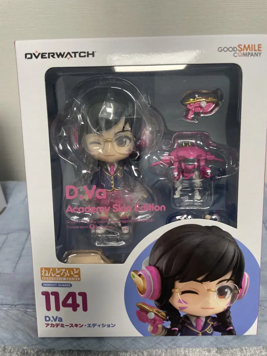 오버워치 D.Va 디바 피규어(넨도) 일괄