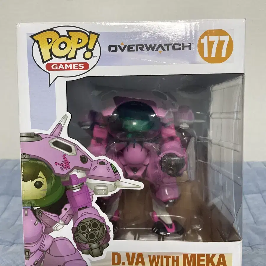 오버워치 D.Va 디바 피규어(넨도) 일괄