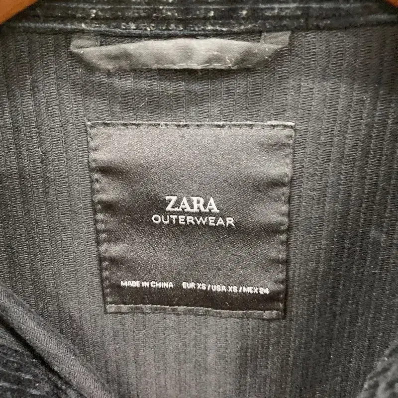 자라 ZARA 투포켓 코듀로이 골덴 자켓 100 C00993