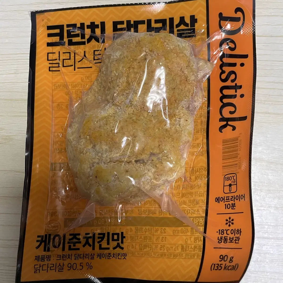 바르닭 딜리스틱 크런치 닭다리살 케이준 치킨맛