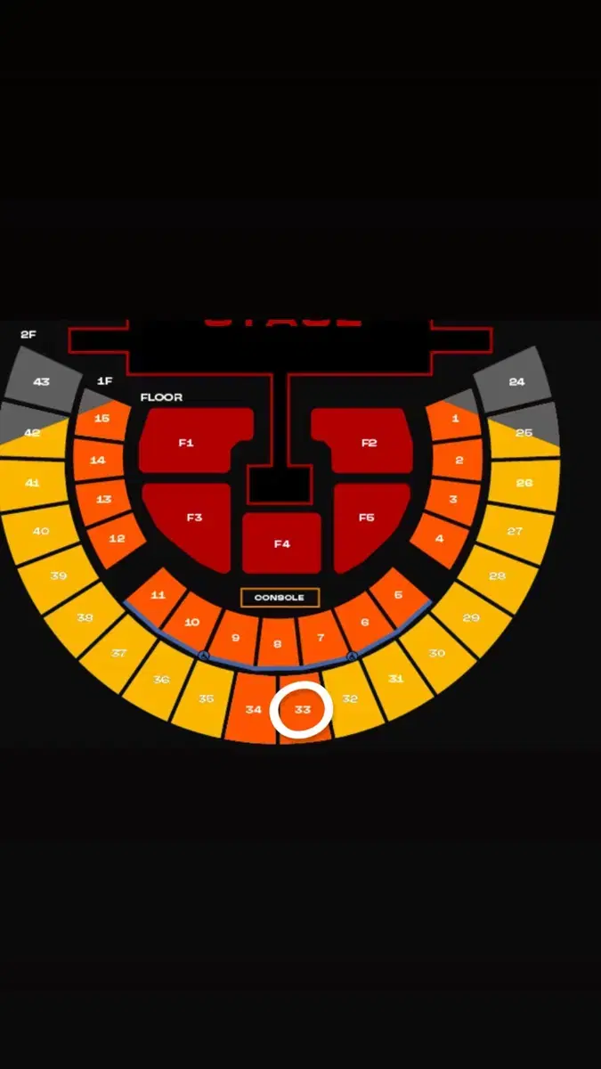 투애니원 2ne1 콘서트 막콘 33구역