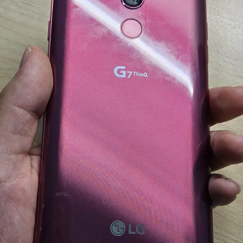 LG g7  라즈베리 로즈 (LG u+)