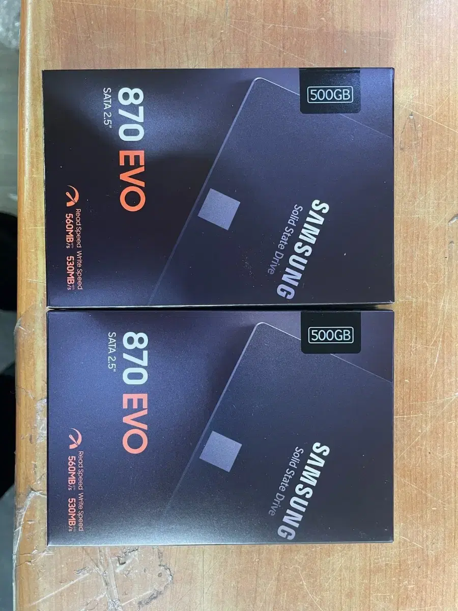 삼성전자 삼성 870 EVO SATA SSD 500GB (미개봉) 중고