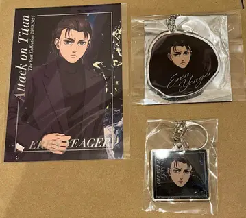 진격의 거인 가라오케의 철인 엘렌 블랙 정장 4종 세트