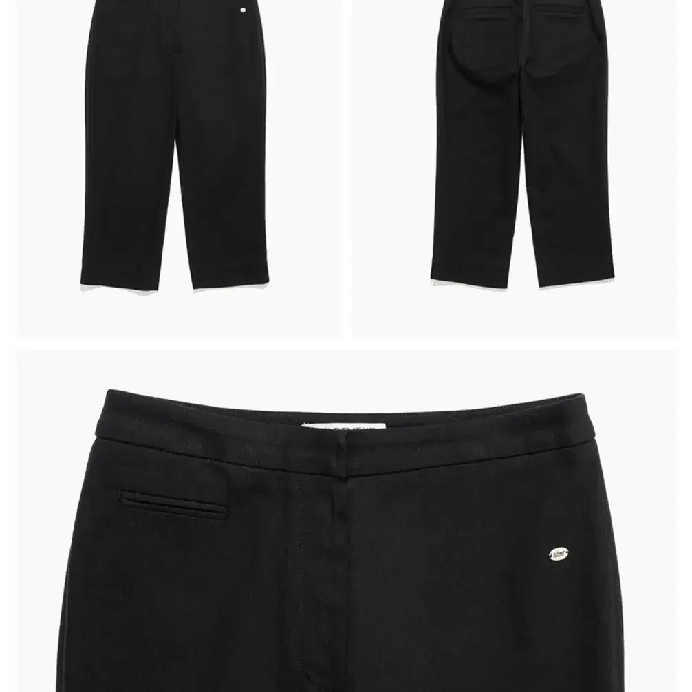 튜드먼트 시가렛 미드 팬츠 MID PANTS BLACK