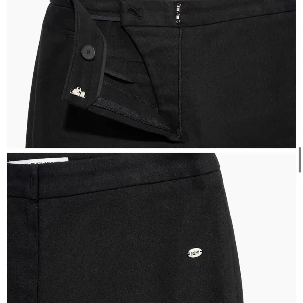 튜드먼트 시가렛 미드 팬츠 MID PANTS BLACK