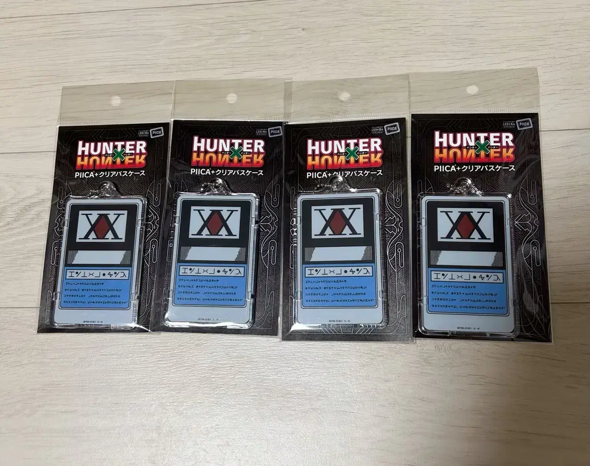 Hunter Hunter License PIICA Pika Clear Pass kard Case