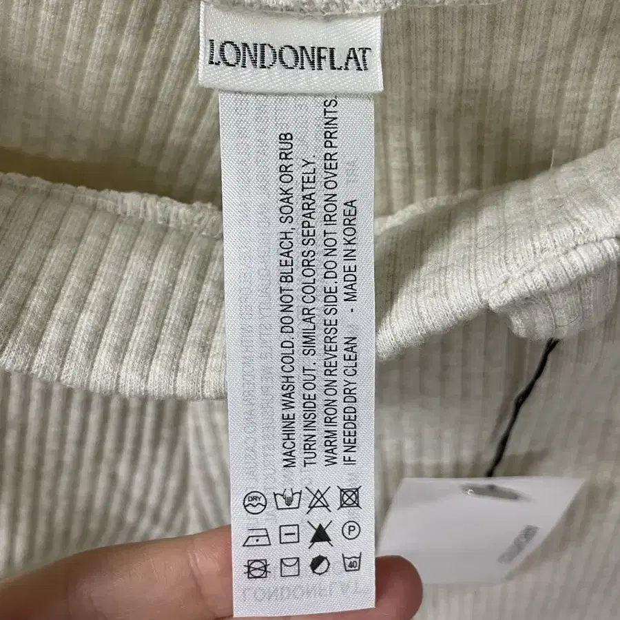 Londonflat 워머레깅스 고리타이즈 아이보리