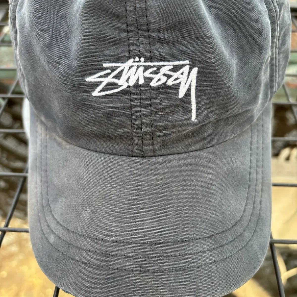 Stussy 스투시 베이직 블랙 볼캡