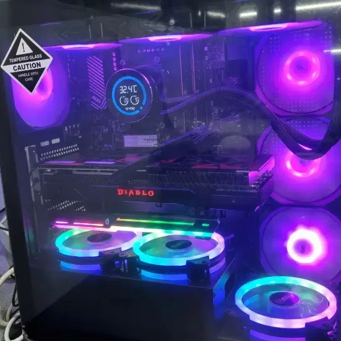 급처!! 7800X3D. RTX4070S