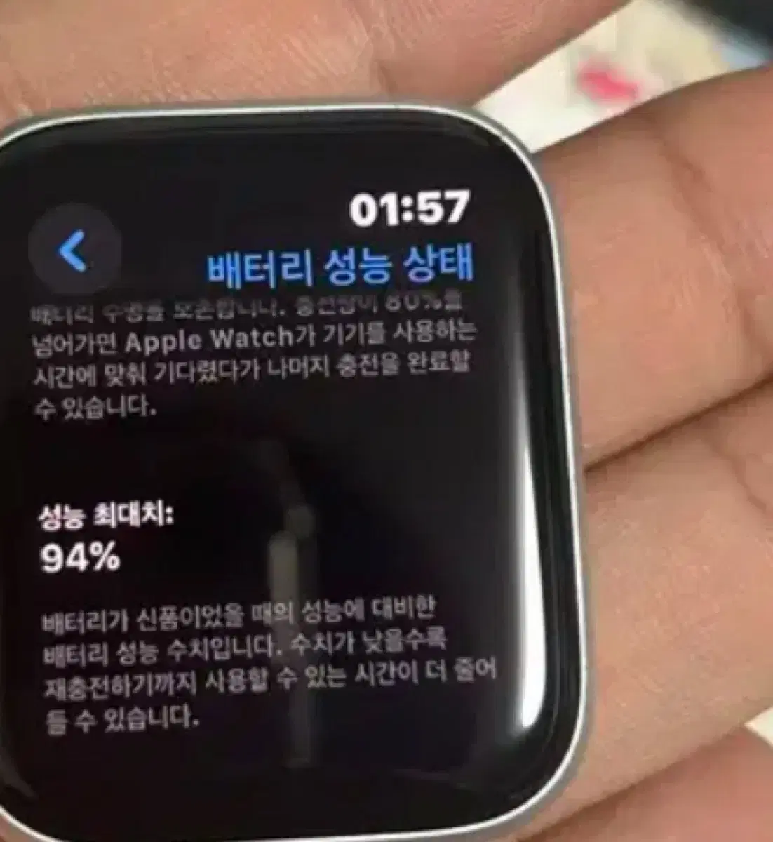 애플워치 se2 44 급처