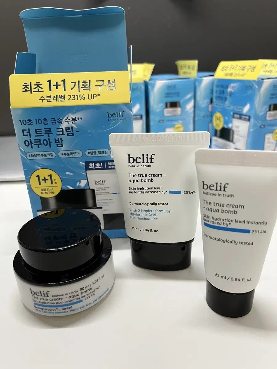 (새상품) 빌리프 더트루크림 아쿠아밤 61ml+25ml