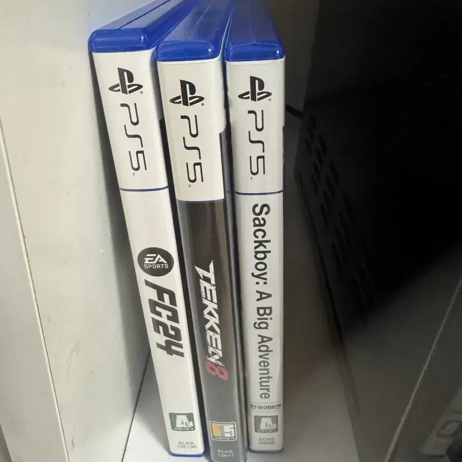 PS5 게임 3종 세트 (피파24, 철권8, 샥보이)