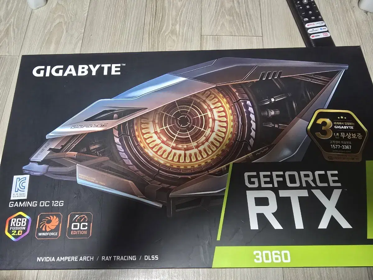 GIGABYTE GAMING OC 12G  RTX3060 그래픽카드