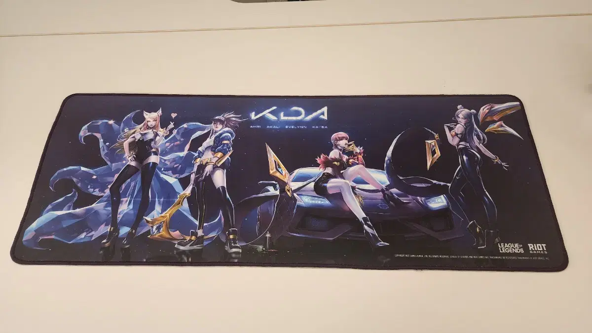 LOL KDA League of Legends Genuine Mouse Pad Not used much.