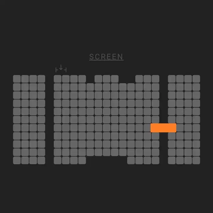 2/7 20:15 레드벨벳 무대인사 G열 통로 단석 (용산CGV) 시영시