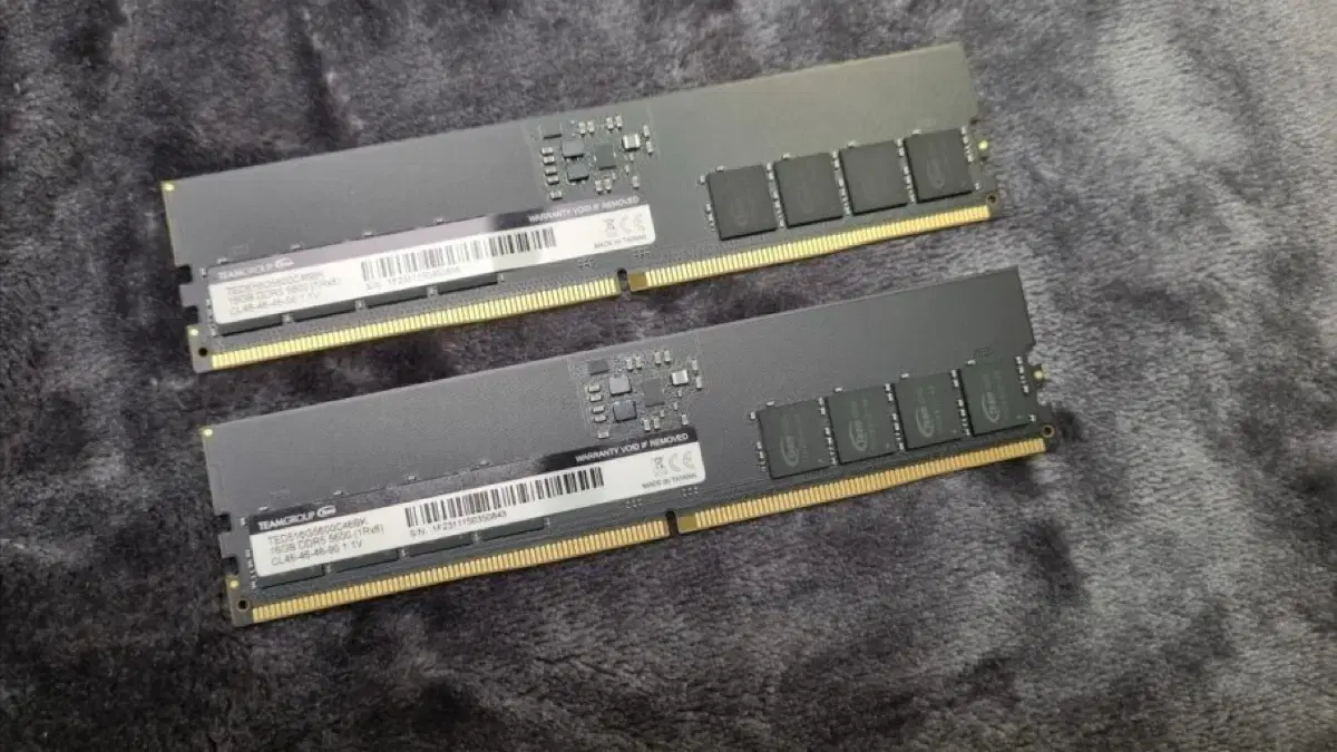 teamgroup ddr5 5600 16g 2장 (2ea)