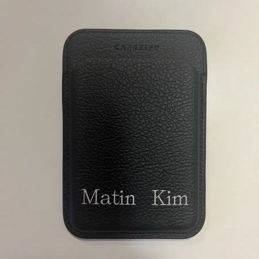 마틴킴 케이스티파이 카드지갑 Matin Kim Basic Logo Mag