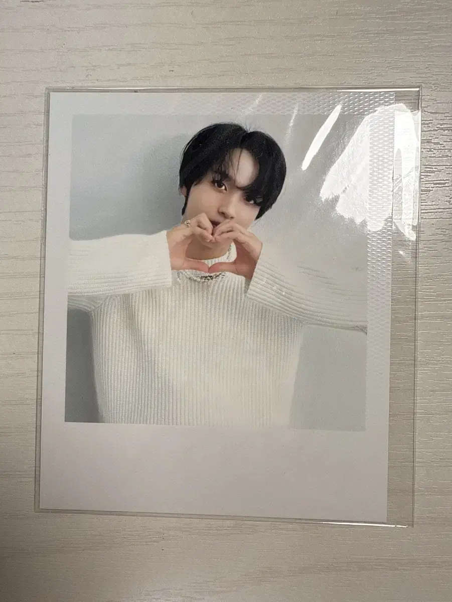 NCT Haechan 2024 season's greetings Polaroid