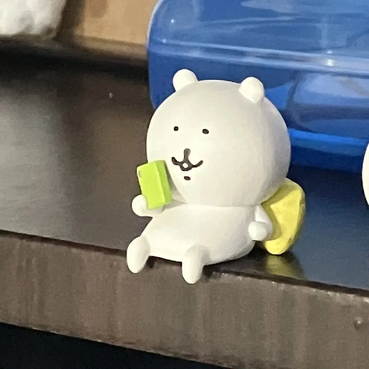 단순전시 앉아있는 농담곰 피규어 핸드폰 농담곰 가챠 피규어 나가노 담곰이