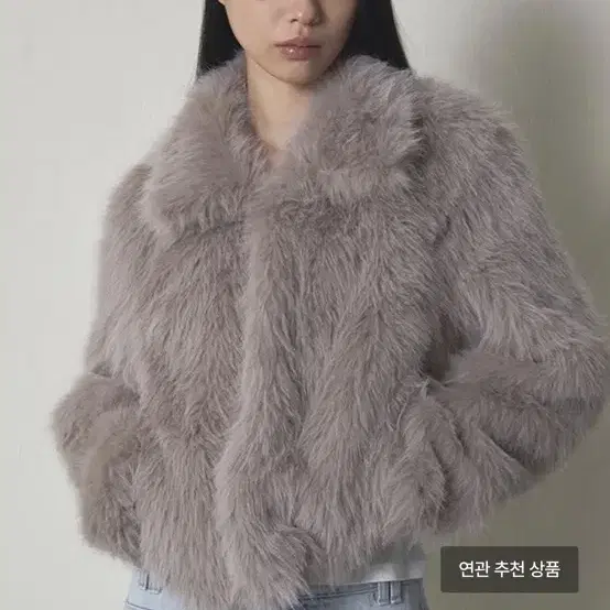 오데스 퍼자켓 ordes faux fur jacket