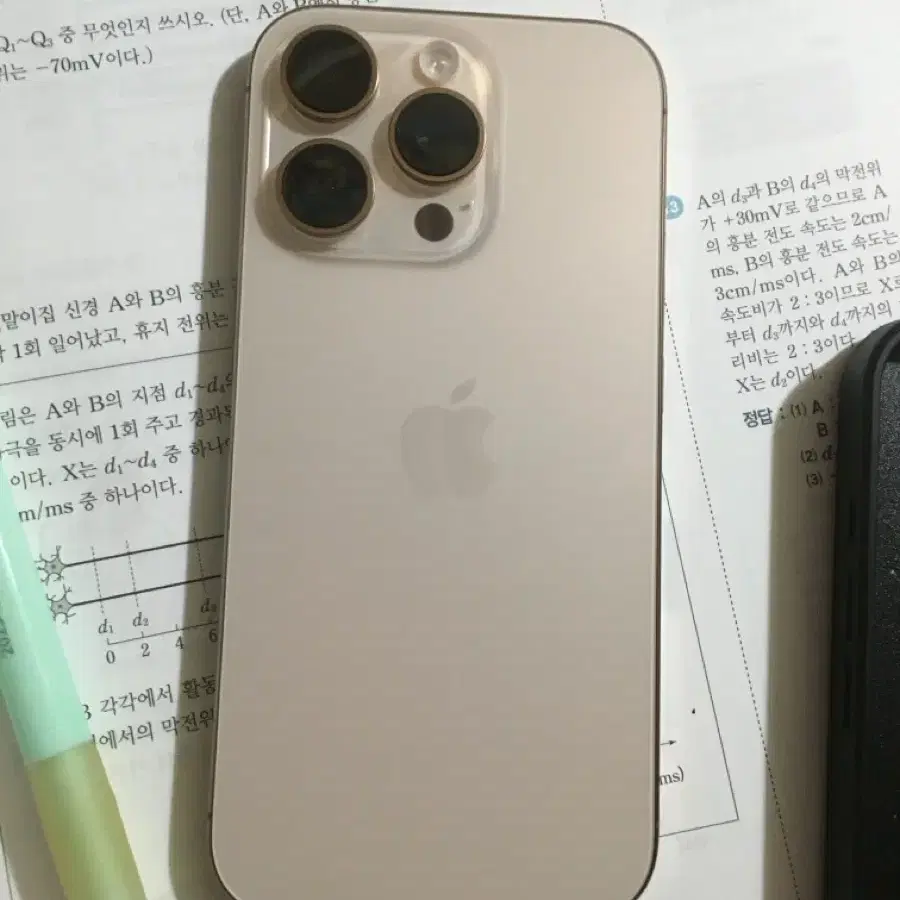 아이폰 16 프로 iphone 16 pro 데저트 티타늄 256기가